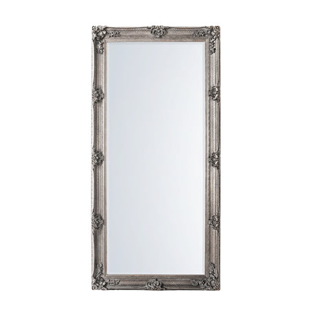 Amos Aged silver wood rectangle leaner mirror –  from Amos Lighting + Home