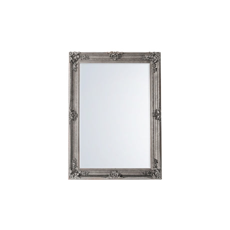 Amos Aged silver wood rectangle mirror –  from Amos Lighting + Home