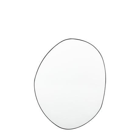 Amos Matt black oval mirror –  from Amos Lighting + Home