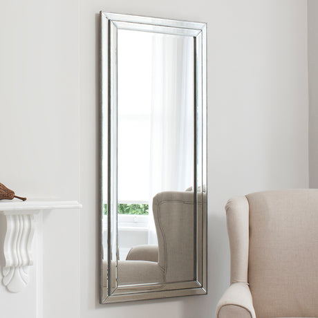 Amos Two step mirror framed leaner mirror –  from Amos Lighting + Home