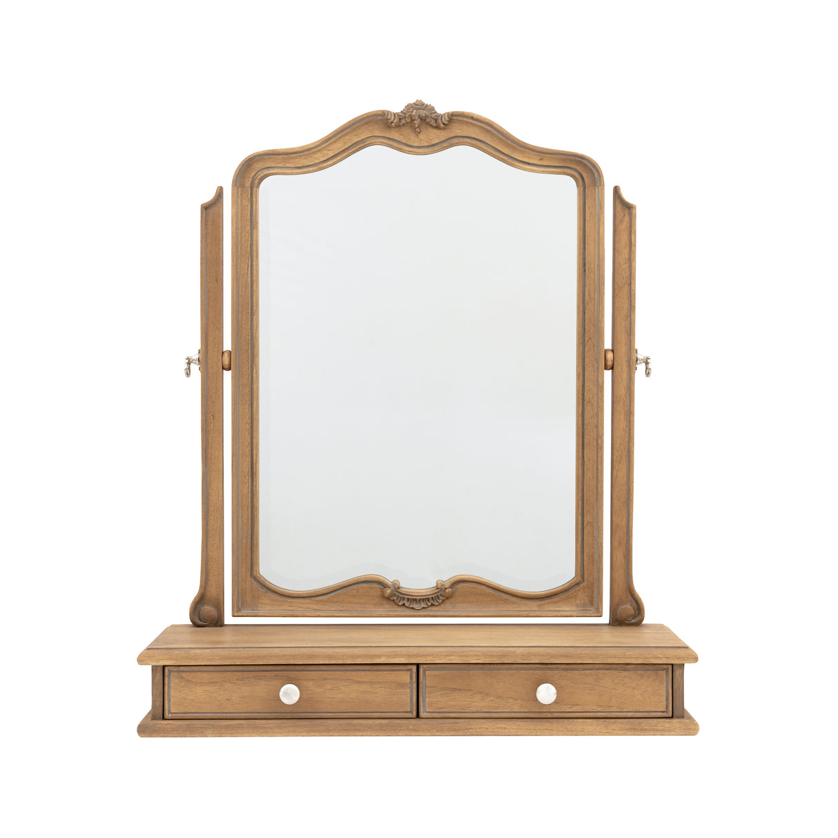 Amos Wooden table top mirror –  from Amos Lighting + Home