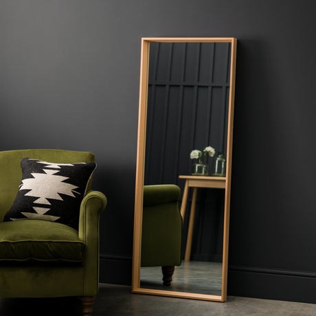 Amos Oak veneer full length mirror –  from Amos Lighting + Home