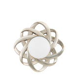 Amos Aged silver round mirror –  from Amos Lighting + Home