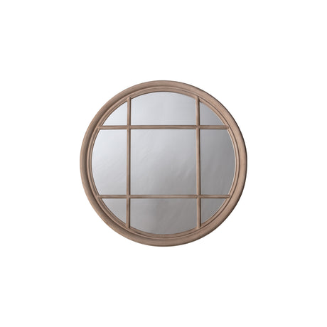 Amos Vintage clay round window mirror –  from Amos Lighting + Home