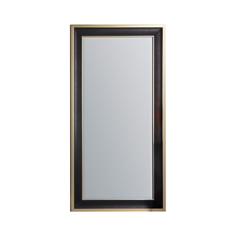 Amos Matt black leaner mirror –  from Amos Lighting + Home