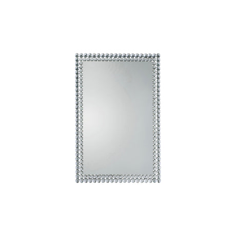 Amos Clear faceted framed rectangle mirror –  from Amos Lighting + Home