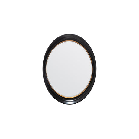 Amos Black oval mirror –  from Amos Lighting + Home