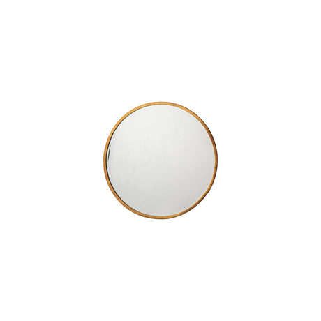 Amos Antique gold medium round mirror –  from Amos Lighting + Home