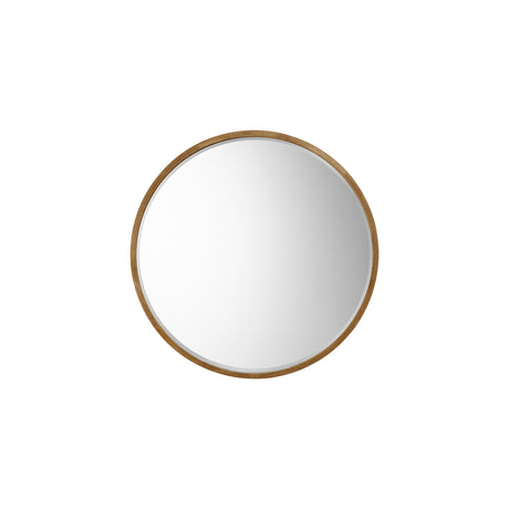 Amos Antique gold paint large round mirror –  from Amos Lighting + Home