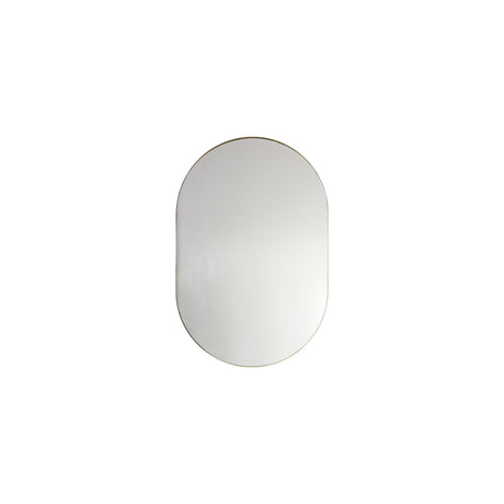 Amos Champagne gold ellipse mirror –  from Amos Lighting + Home