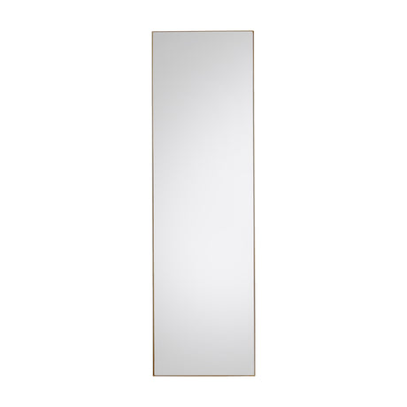 Amos Brushed bronze leaner mirror –  from Amos Lighting + Home