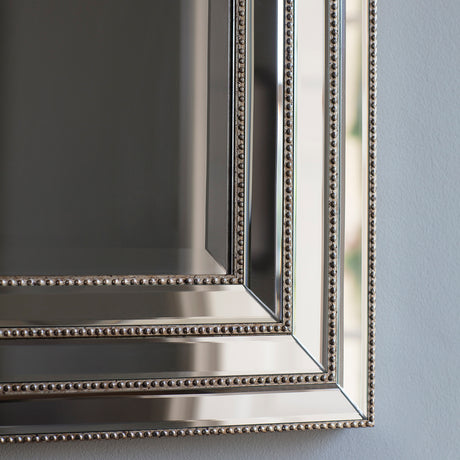 Amos Triple mirror frame antique silver mirror –  from Amos Lighting + Home