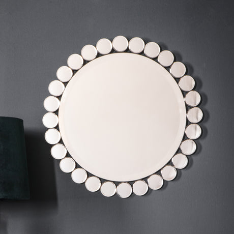 Amos Multi disc framed medium round mirror –  from Amos Lighting + Home