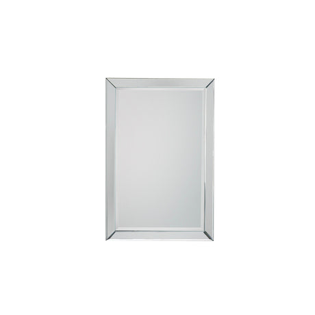 Amos Brushed silver medium rectangle mirror –  from Amos Lighting + Home