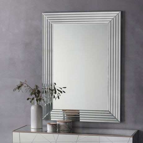 Amos Multi tier frame rectangle mirror –  from Amos Lighting + Home