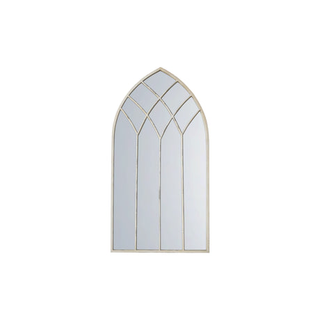 Amos French white arch window mirror –  from Amos Lighting + Home