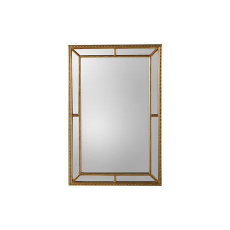 Amos Antique gold rectangular mirror –  from Amos Lighting + Home