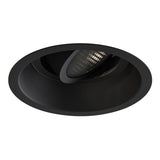 Astro Minima Slimline Round Adjustable Fire-Rated Matt Black Interior Downlight