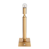 Endon Trobridge Rechargeable Table Lamp Base Aged Brass