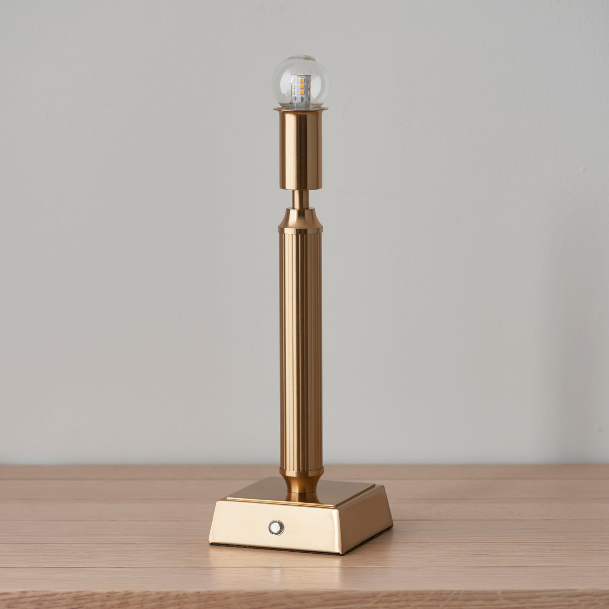 Endon Trobridge Rechargeable Table Lamp Base Aged Brass