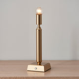 Endon Trobridge Rechargeable Table Lamp Base Aged Brass