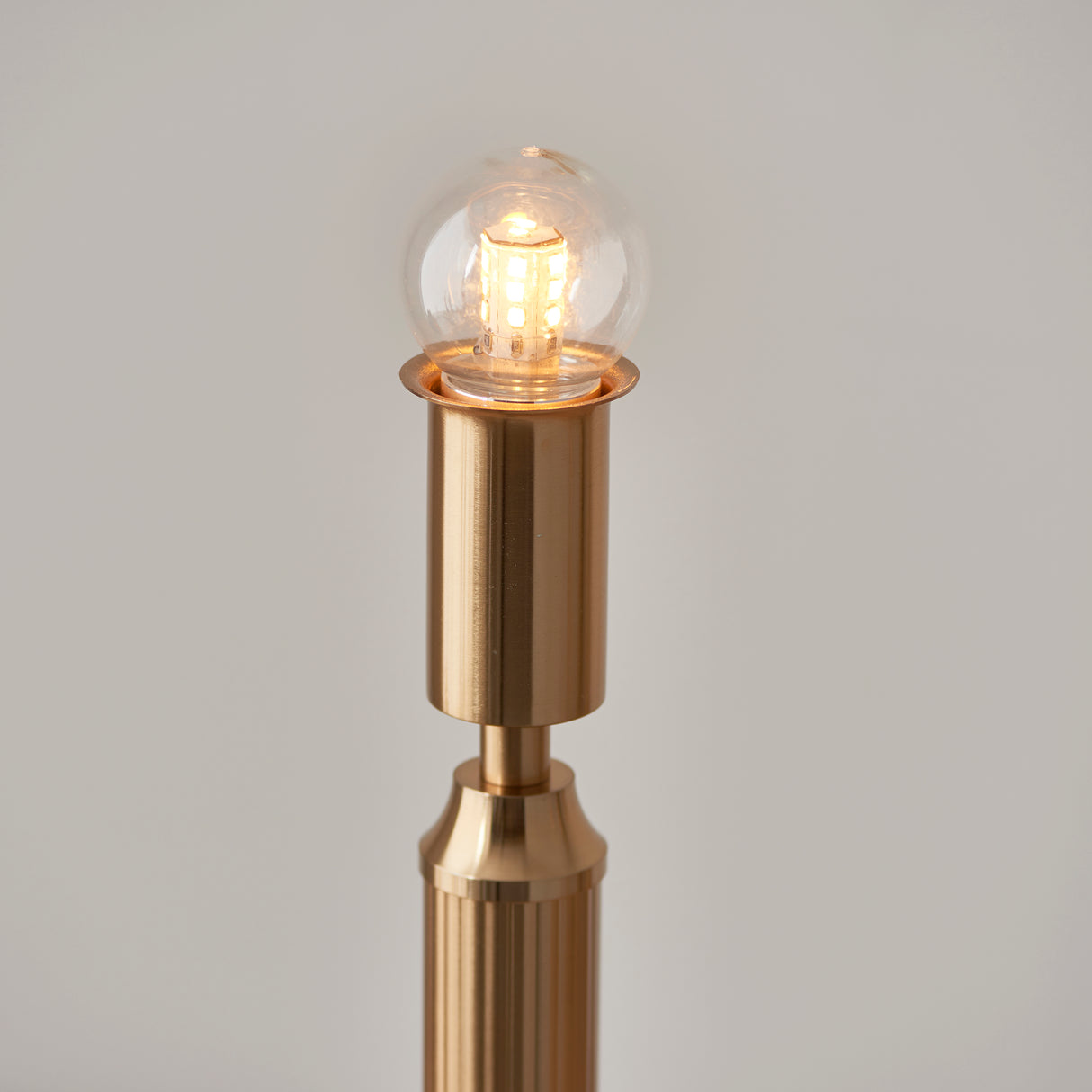 Endon Trobridge Rechargeable Table Lamp Base Aged Brass