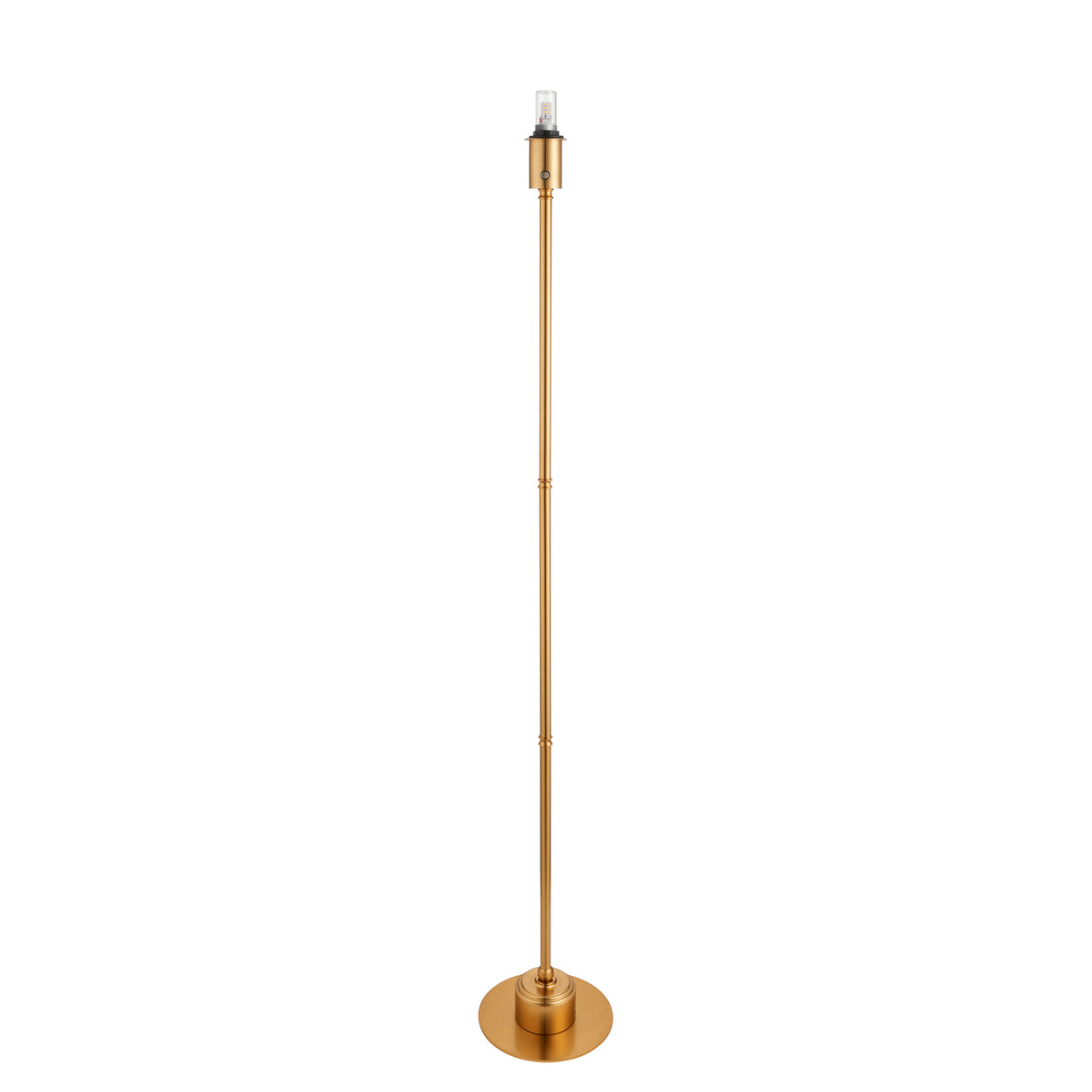 Endon Burley Rechargeable Floor Lamp Base Aged Brass