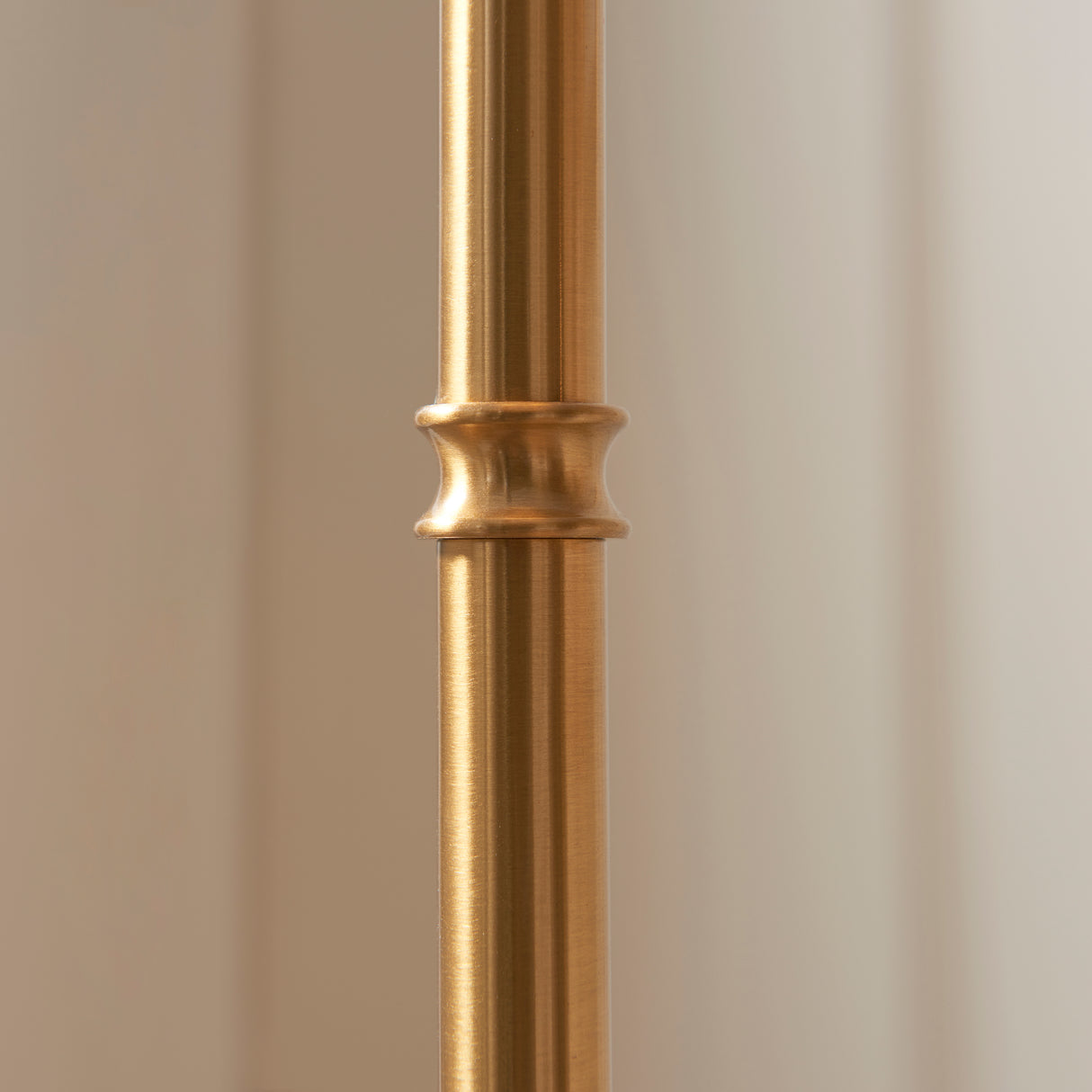 Endon Burley Rechargeable Floor Lamp Base Aged Brass