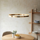 Endon Gen Ring LED Pendant French Gold