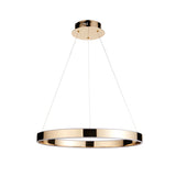 Endon Gen Ring LED Pendant French Gold