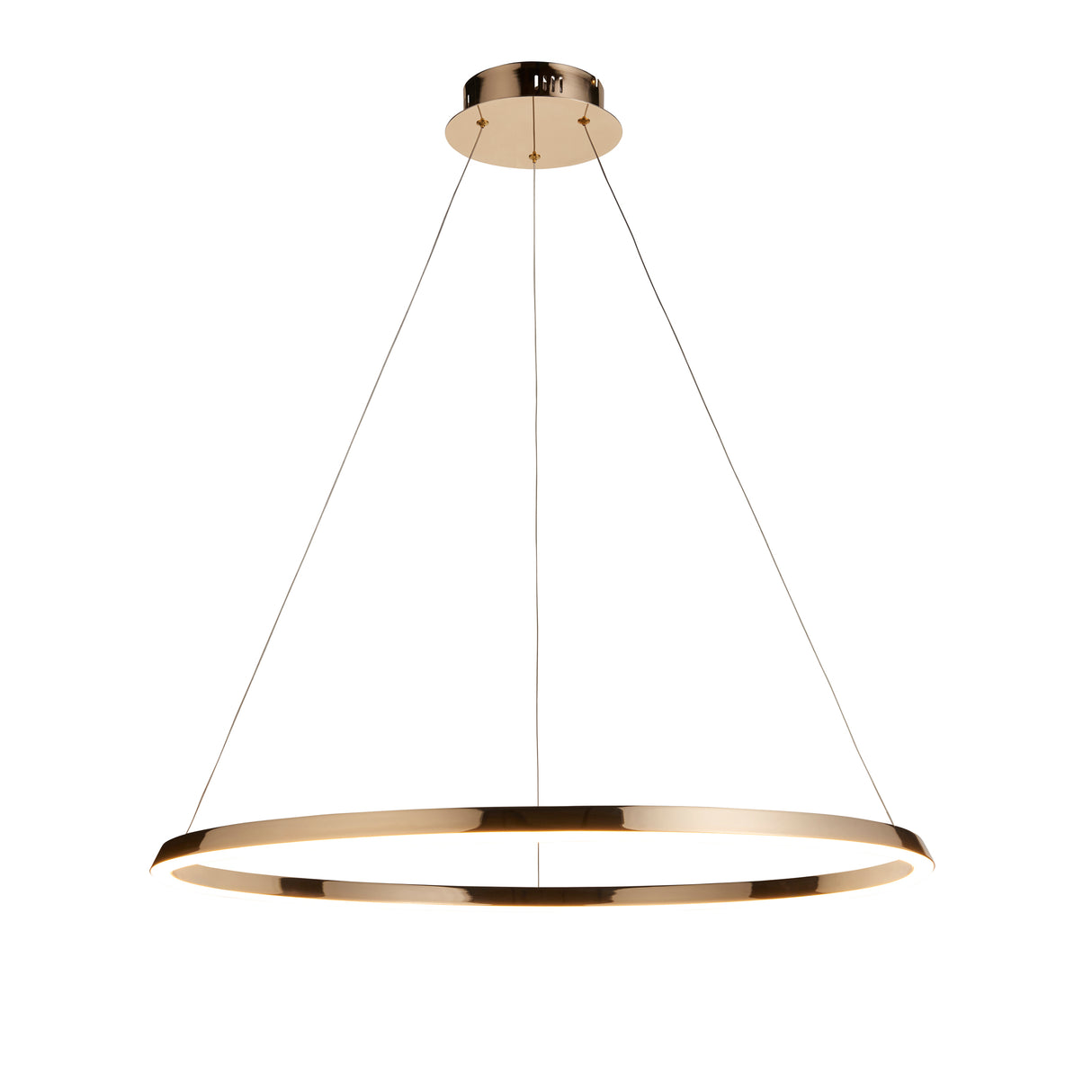 Endon Staten LED Pendant French Gold