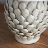 Endon Layered Leaf Table Lamp Base Ivory