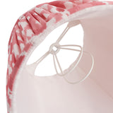 Endon Ikat 16cm Tapered Shade Coral Pink