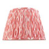 Endon Ikat 35cm Tapered Shade Coral Pink