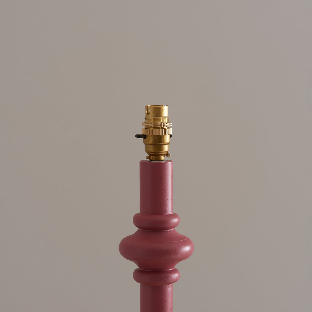 Endon Carnaby Floor Lamp Base Pink Clay