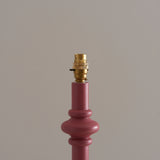 Endon Carnaby Floor Lamp Base Pink Clay