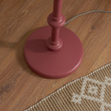 Endon Carnaby Floor Lamp Base Pink Clay