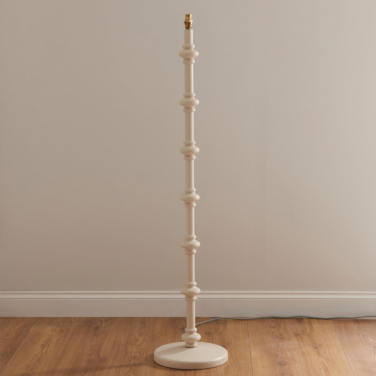 Endon Carnaby Floor Lamp Base Almond White