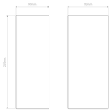 Astro Oslo 255 LED Textured Black Outdoor Wall Light