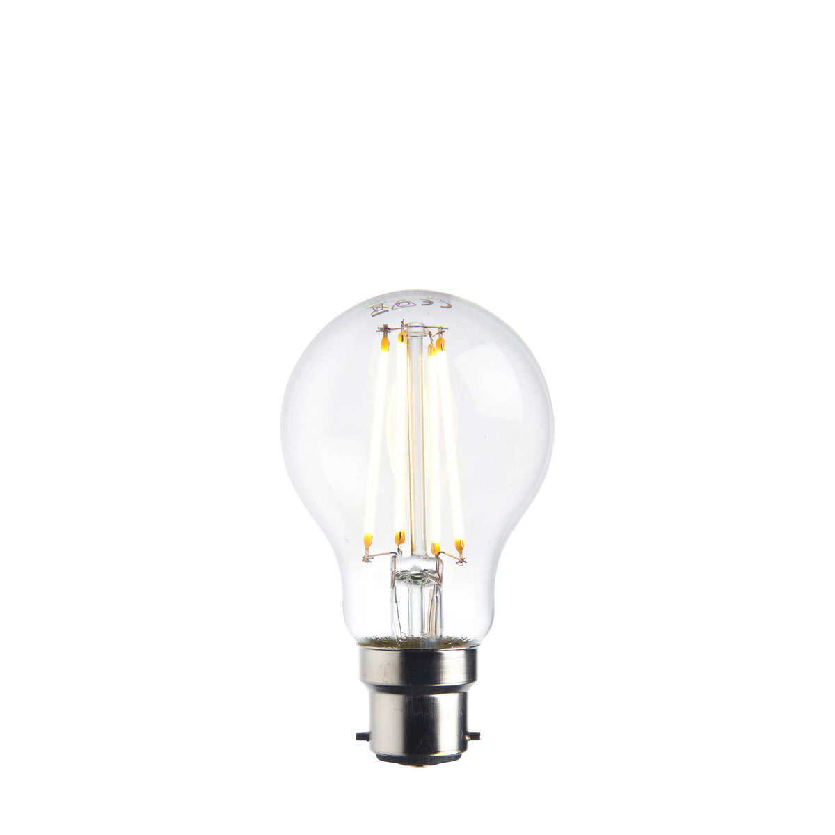 Endon B22 LED Light Bulb Filament GLS Dimmable