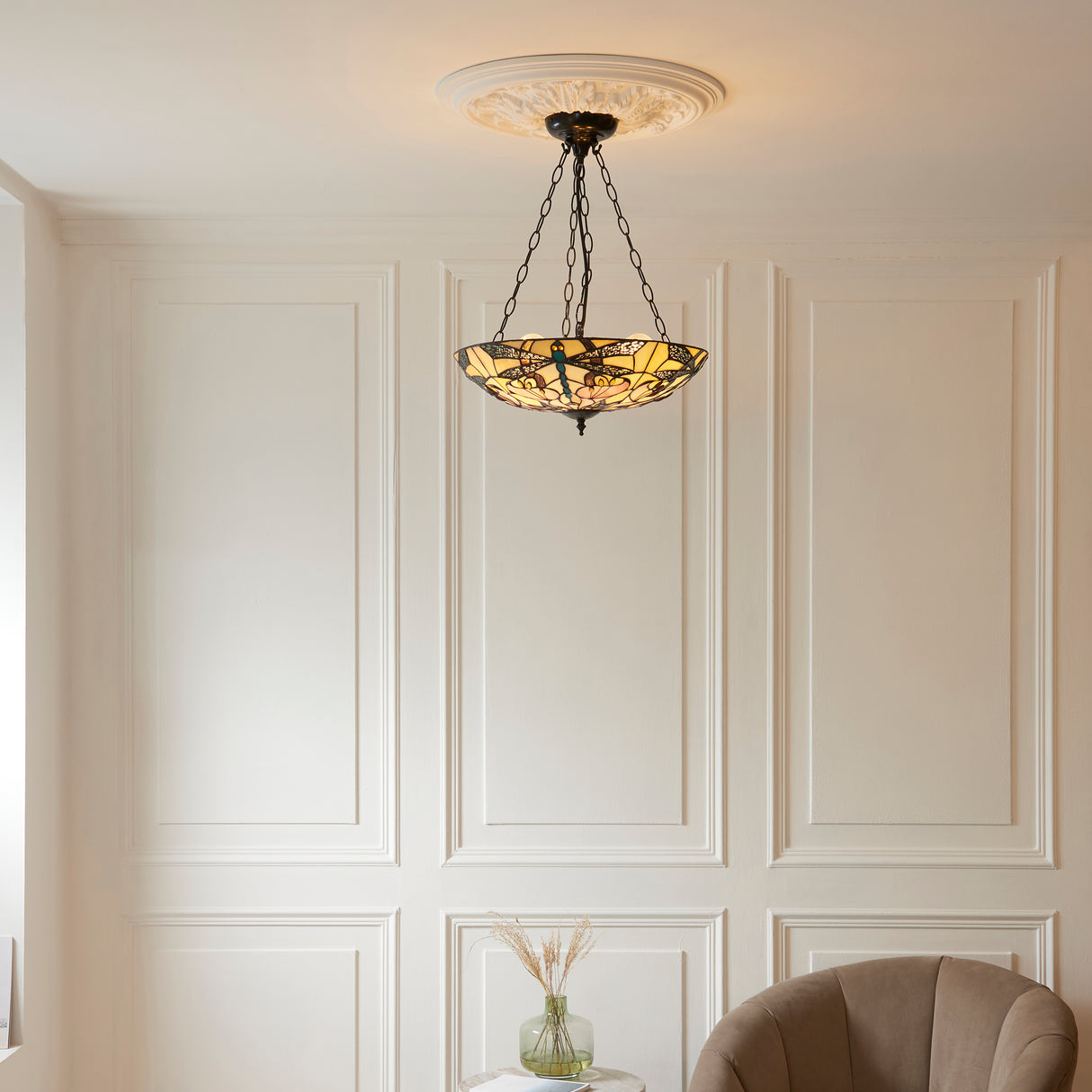 Tiffany Ashton Large Inverted 3lt Pendant