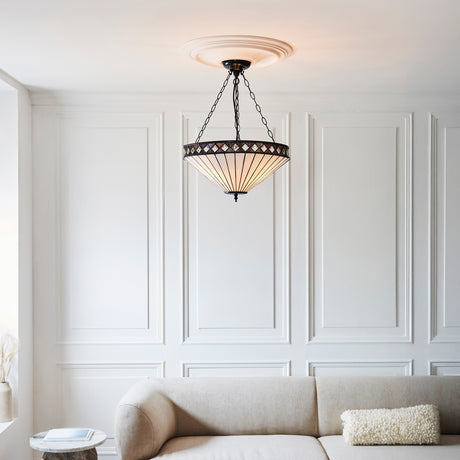 Tiffany Fargo 3lt Large Inverted Pendant