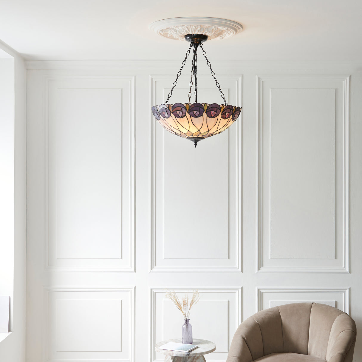 Tiffany Hutchinson Large Inverted 3lt Pendant