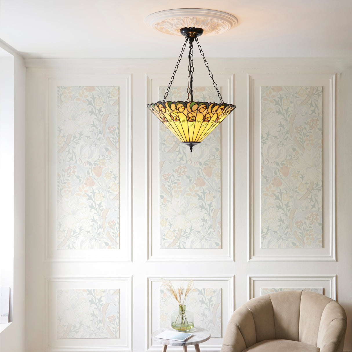 Tiffany Jamelia 3lt Inverted Pendant