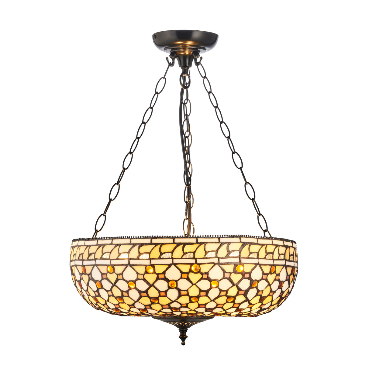 Tiffany Mille Feux Large Inverted 3lt Pendant