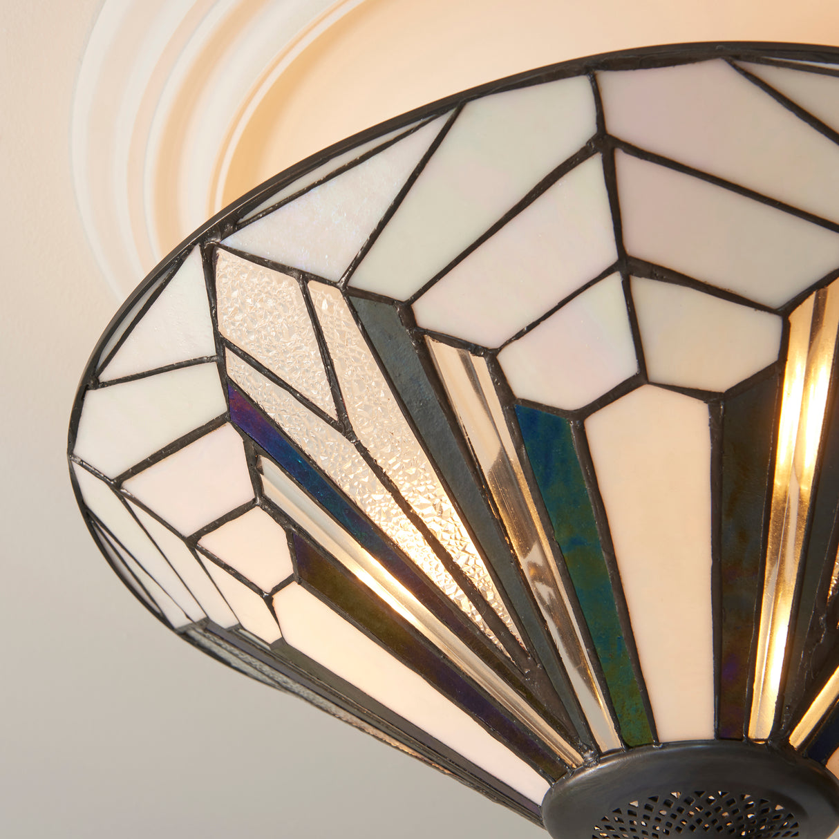 Tiffany Astoria 3lt Semi Flush Ceiling Light