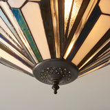 Tiffany Astoria 3lt Semi Flush Ceiling Light