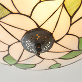 Tiffany Botanica Large 3lt Semi Flush Ceiling Light