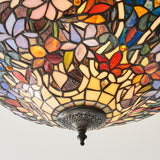 Tiffany Sullivan 3lt Semi Flush Ceiling Light
