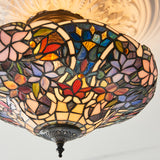 Tiffany Sullivan 3lt Semi Flush Ceiling Light